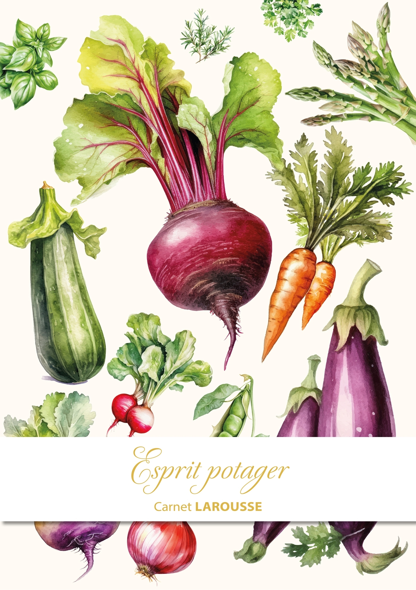 Carnet Larousse - Esprit potager -  - LAROUSSE