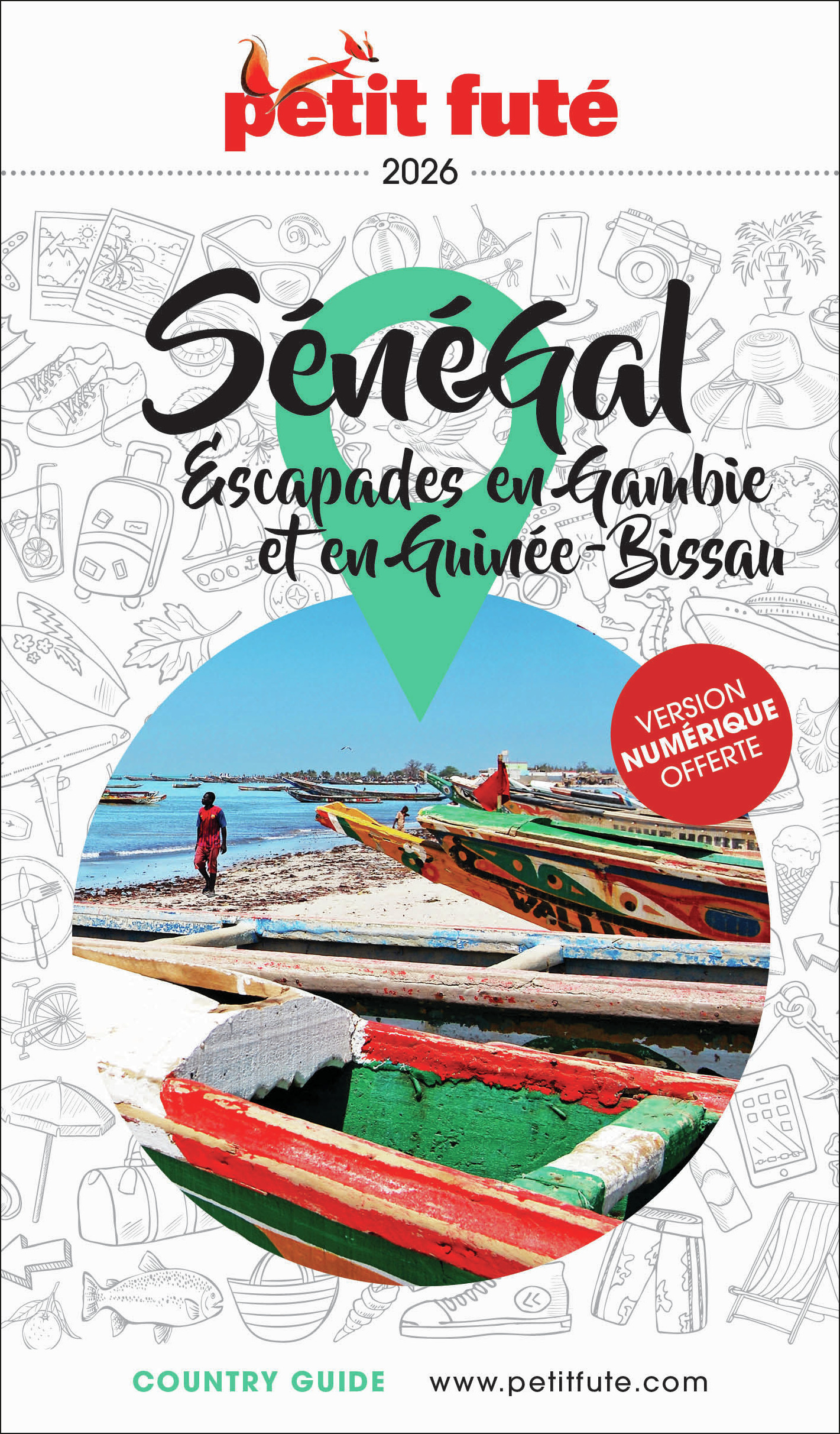 Guide Sénégal 2026 Petit Futé: Gambie - Guinée Bissau - Dominique Auzias, Jean-Paul Labourdette - PETIT FUTE