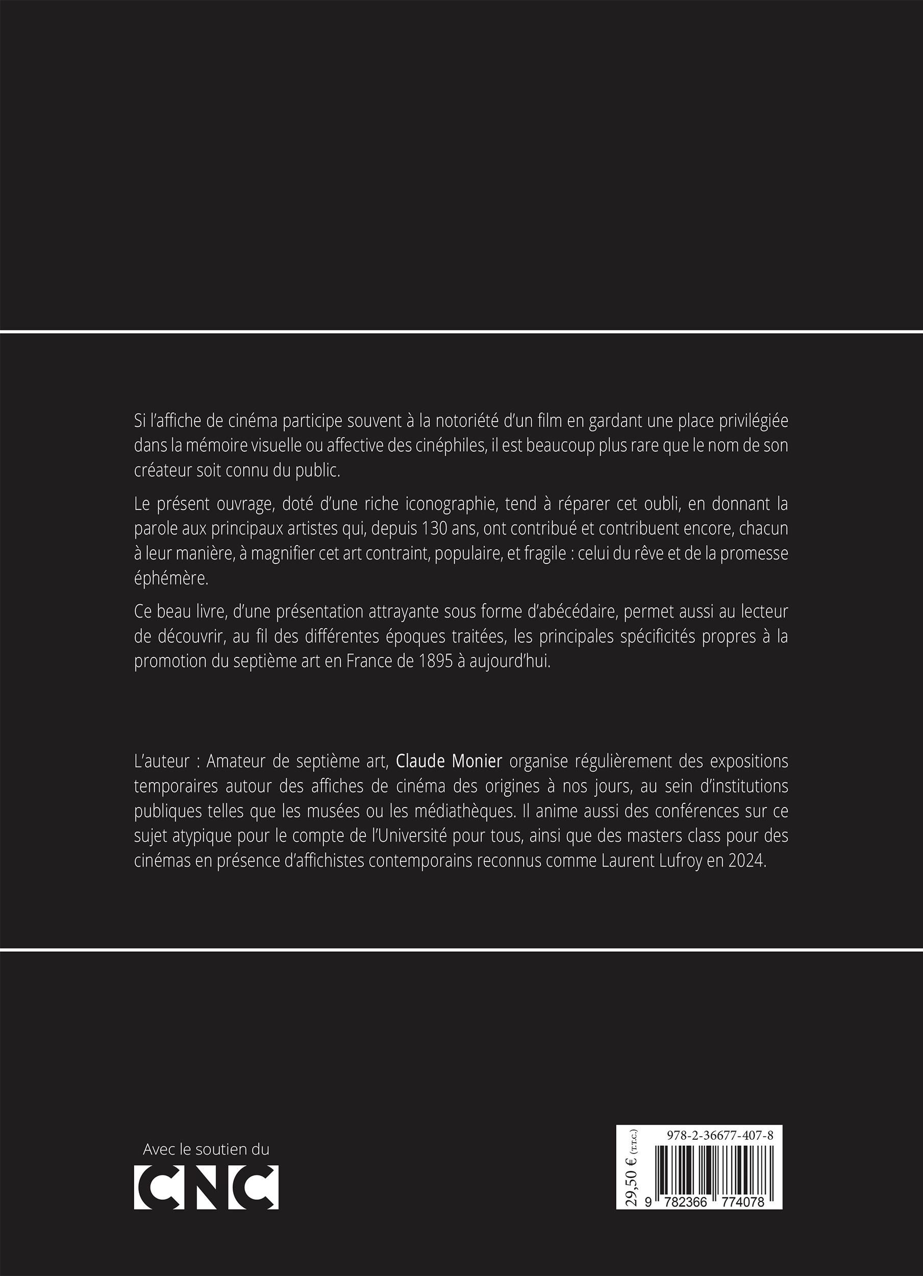 L'affiche de cinéma française - Claude Monier - GREMESE