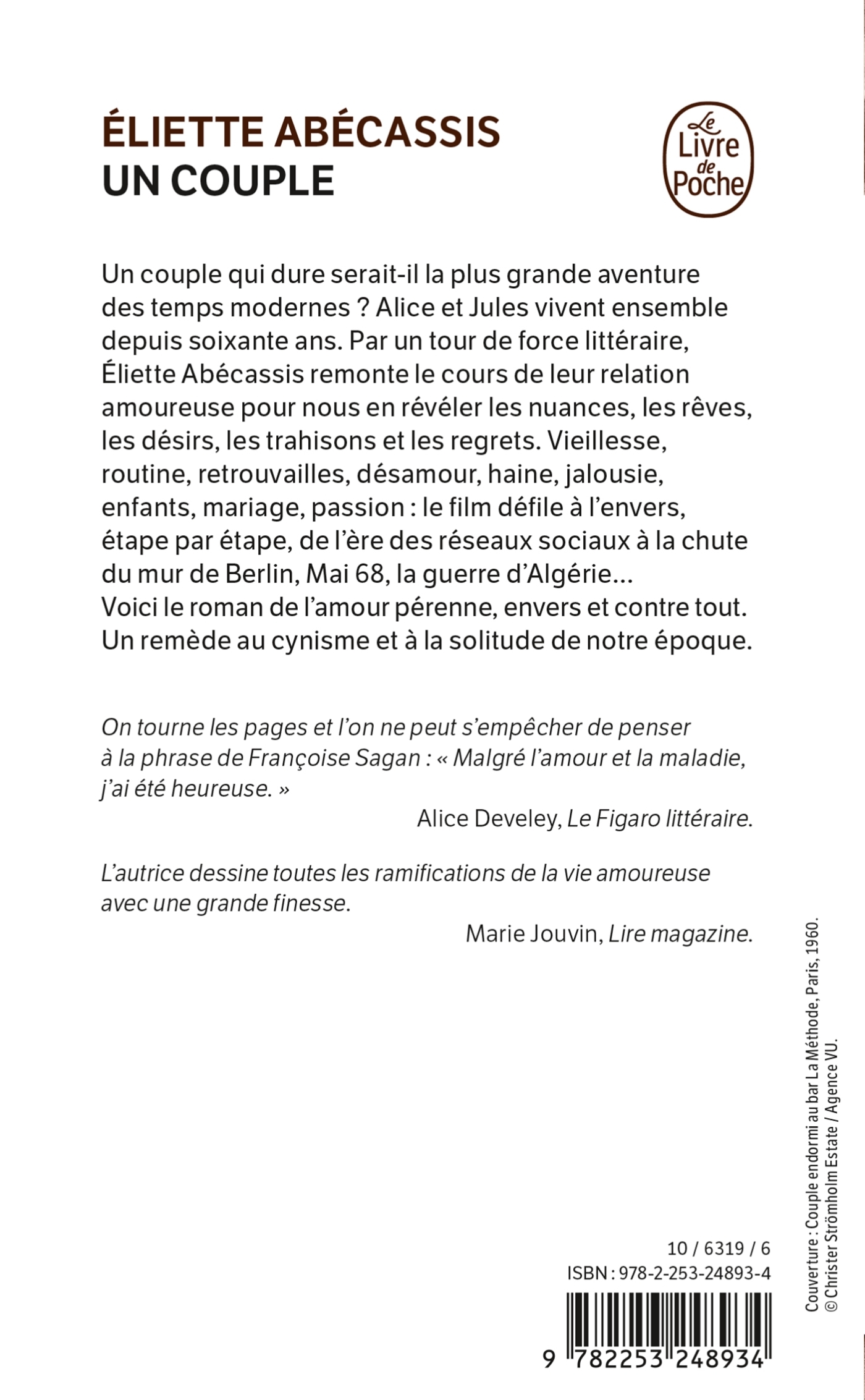 Un couple - Eliette ABECASSIS - LGF