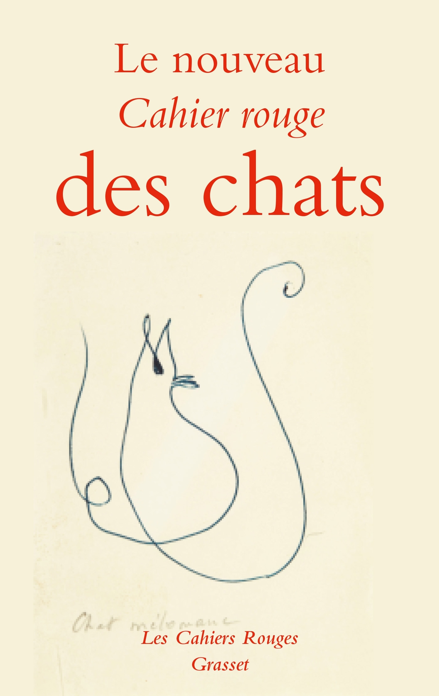 Le nouveau cahier rouge des chats - ERICK ALEXANDERSON ROSAS - GRASSET