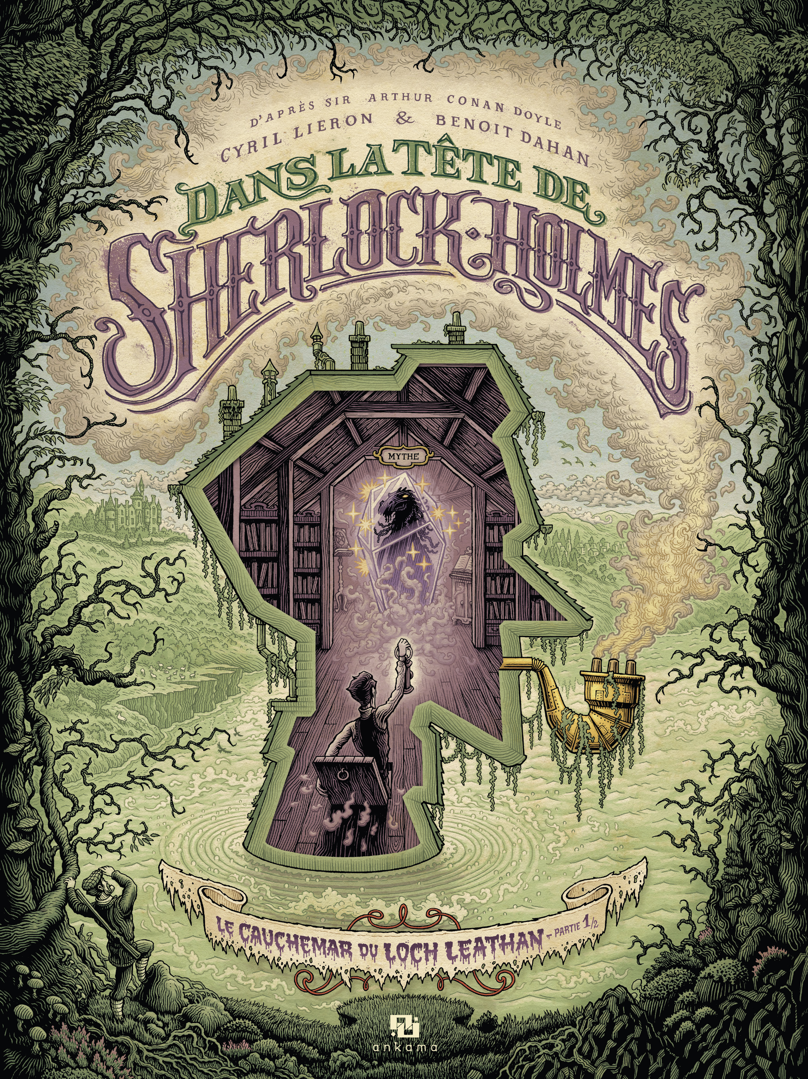 Dans la tête de Sherlock Holmes   Le cauchemar du Loch Leathan - Tome 1 -  - ANKAMA