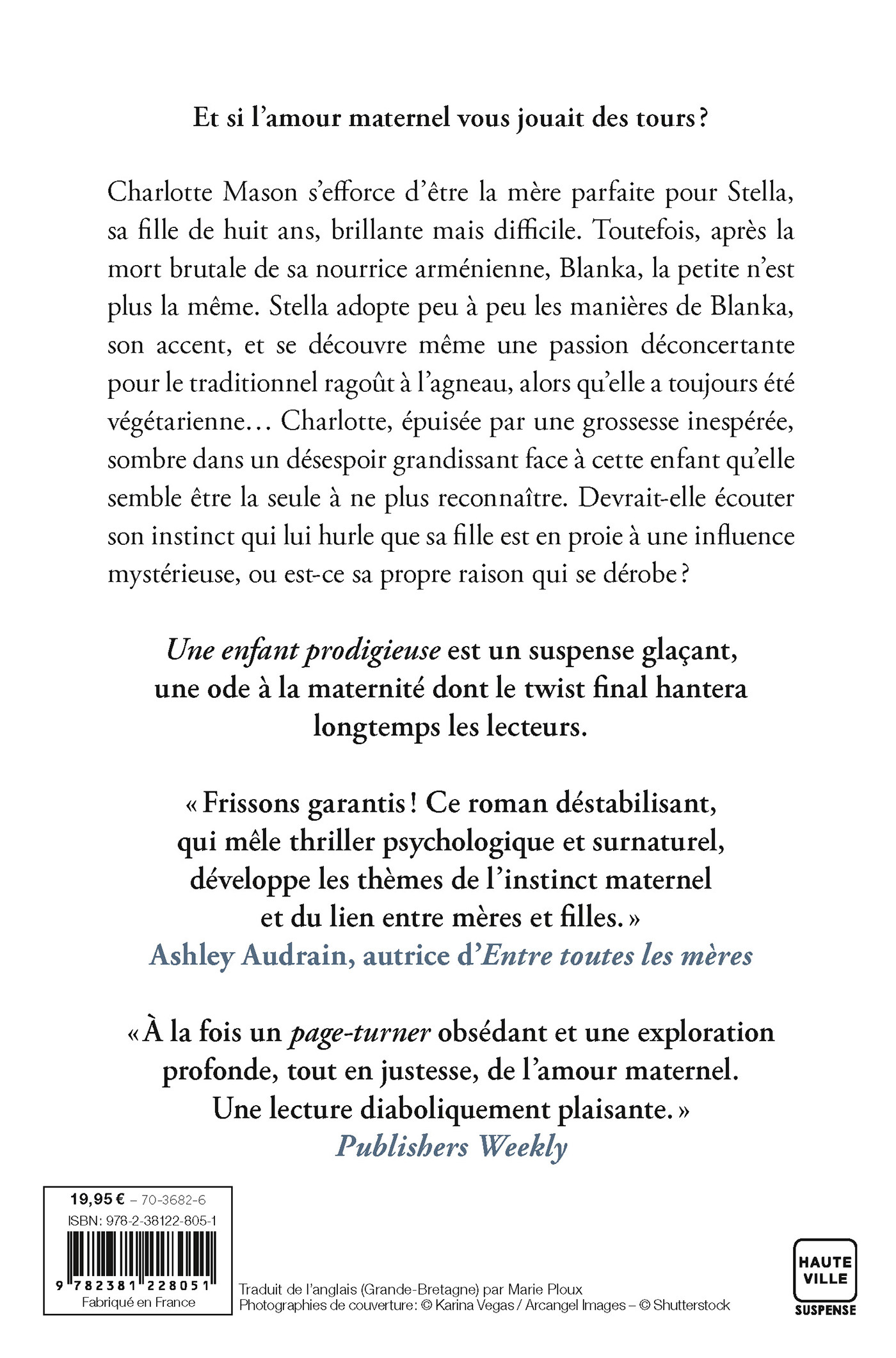 Une enfant prodigieuse - Echlin Helena, Helena Echlin - HAUTEVILLE