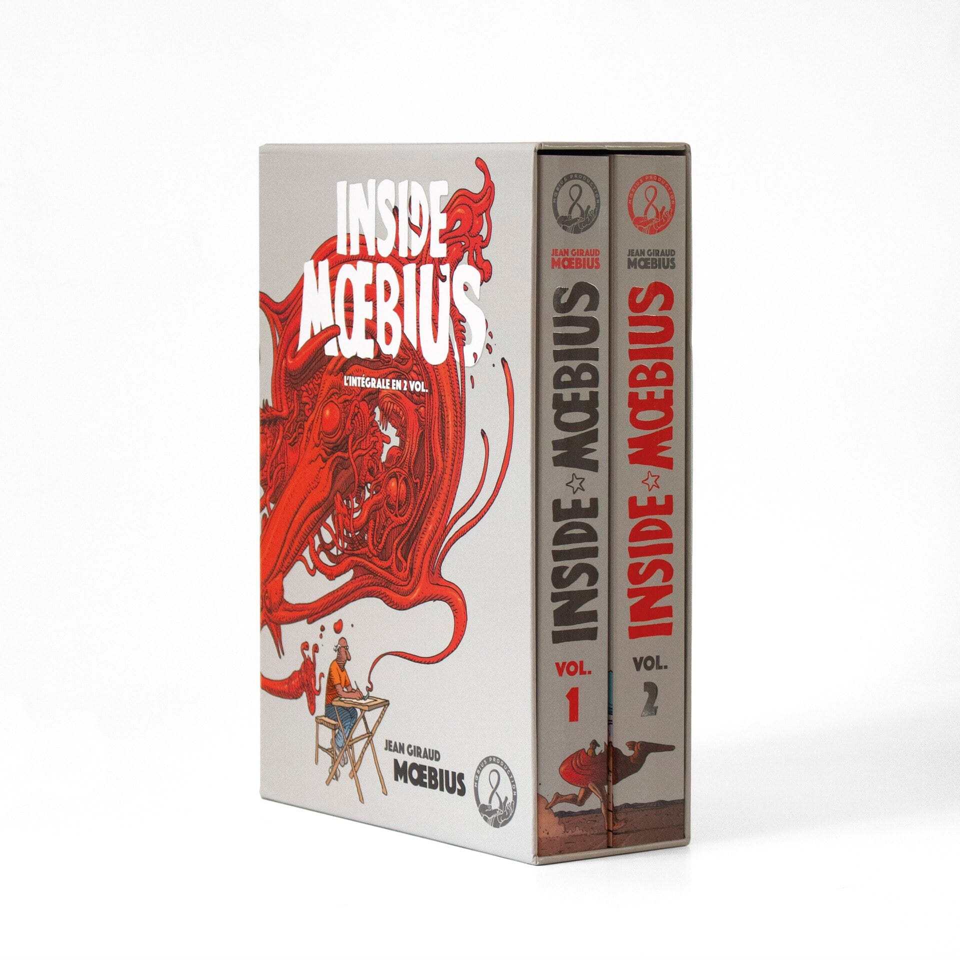 INSIDE MOEBIUS - L'INTEGRALE - JEAN GIRAUD MOEBIUS - MOEBIUS PRODUCT