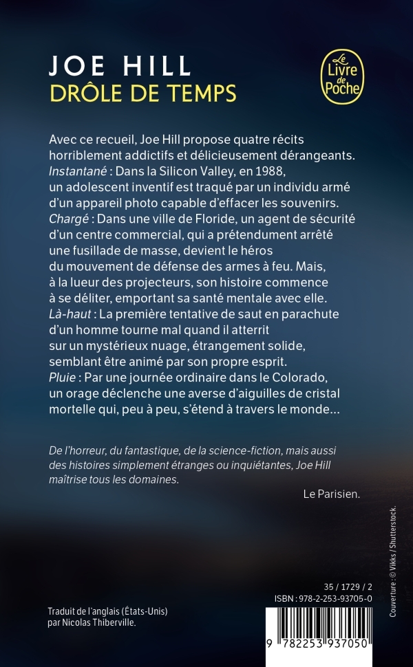 Drôle de temps - Joe Hill - LGF