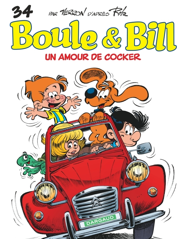 Boule & Bill - Tome 34 - Un amour de cocker -  Aranega Diego,  Cric,  Veys,  Roba Jean - DARGAUD