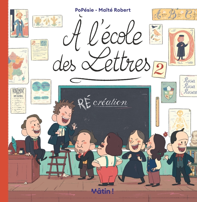 À l'école des lettres - Tome 2 - (Ré)Création -  PoPésie - DARGAUD