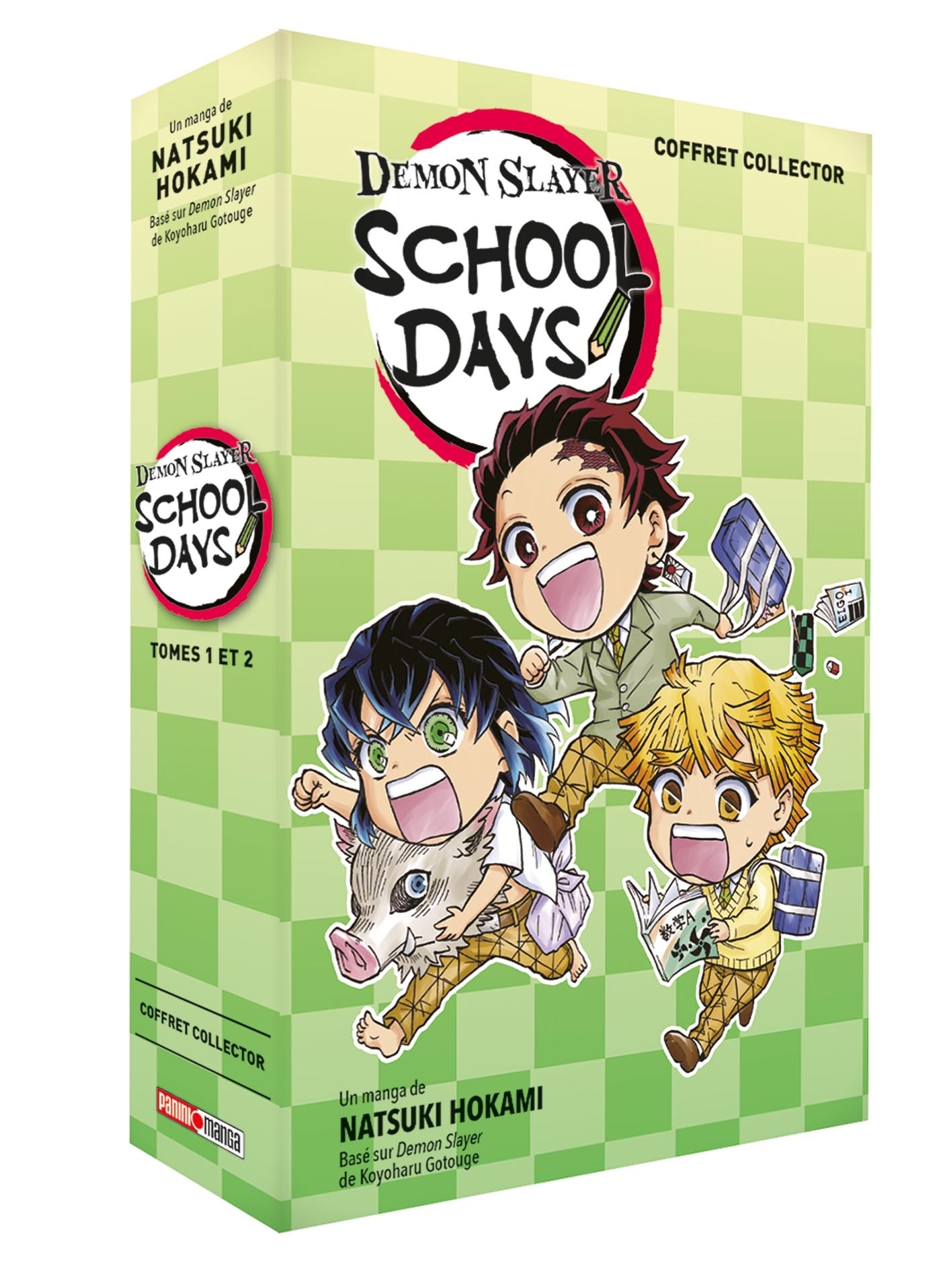 Demon Slayer School Days - Coffret T01 & T02 - Koyoharu Gotouge - PANINI