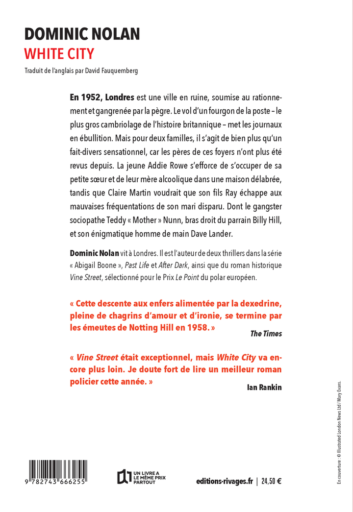 White City - Dominic Nolan - RIVAGES
