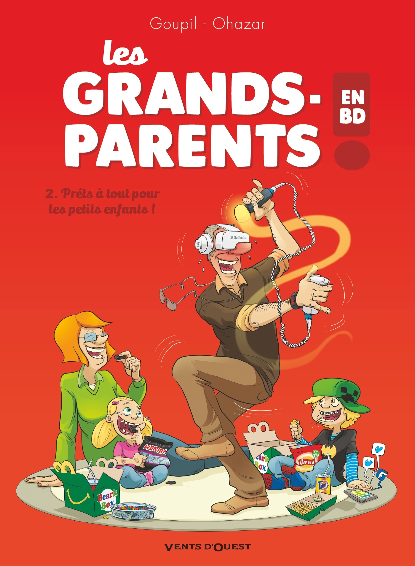 Les Grands-Parents en BD - Tome 02 - Jacky Goupil - VENTS D'OUEST