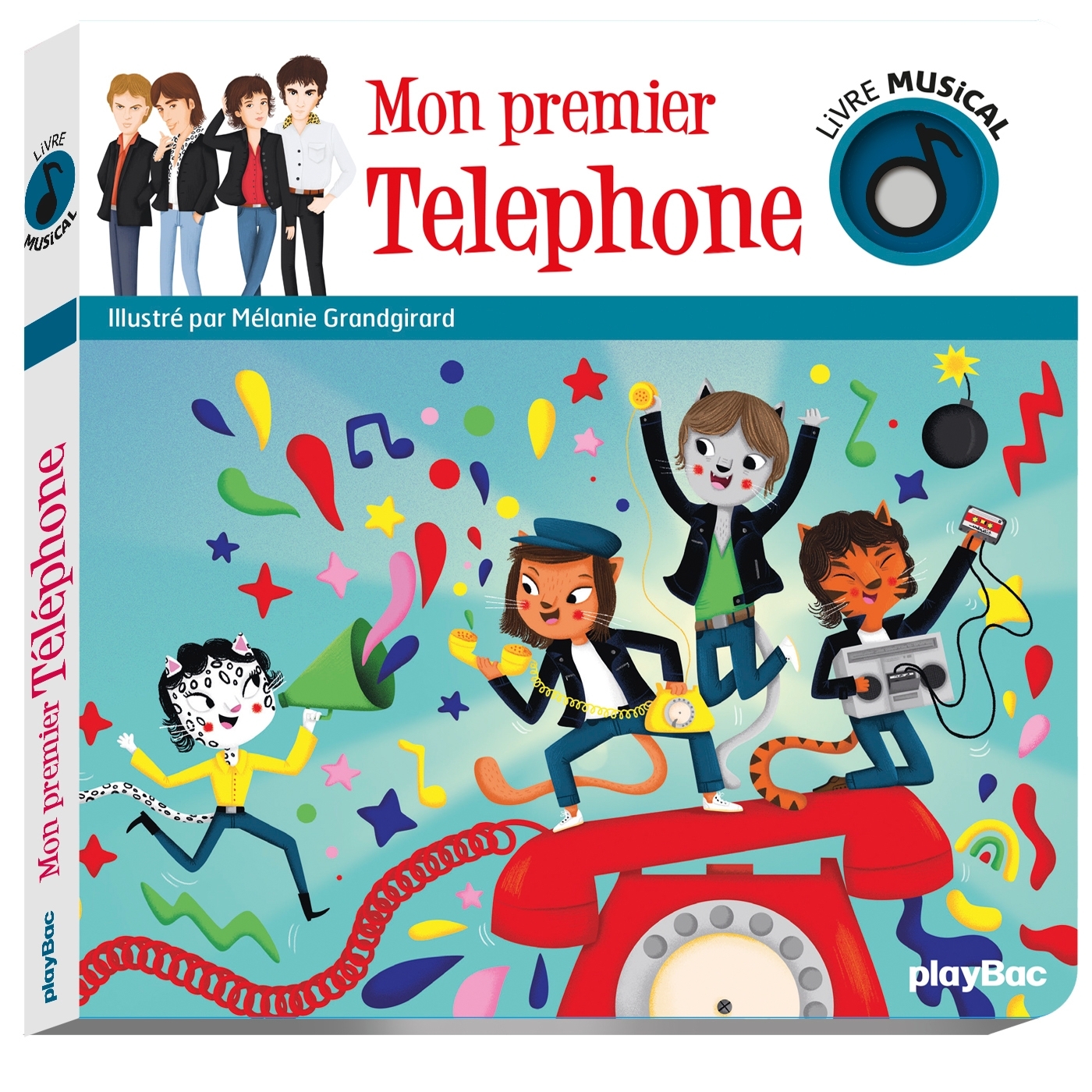 Livre musical - Mon premier Téléphone - GRANDGIRARD MELANIE - PLAY BAC