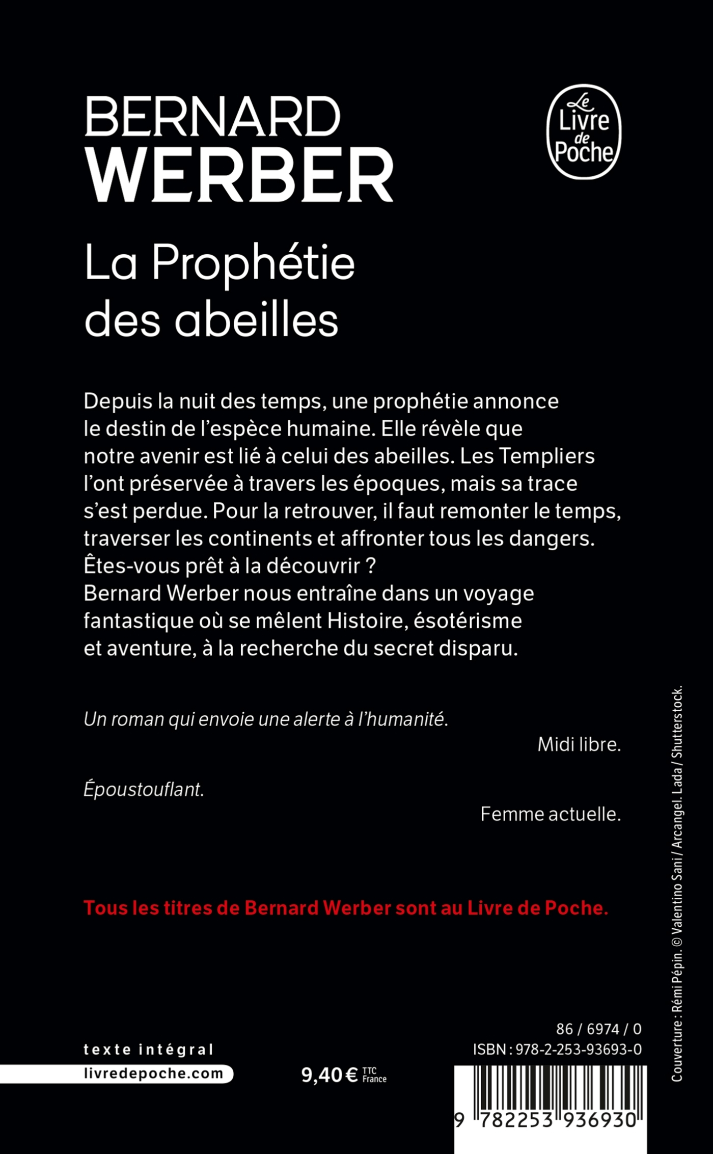 La Prophétie des abeilles - Bernard Werber - LGF