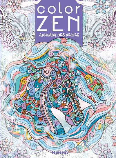 Color Zen - Animaux des neiges - COLLECTIF - HEMMA