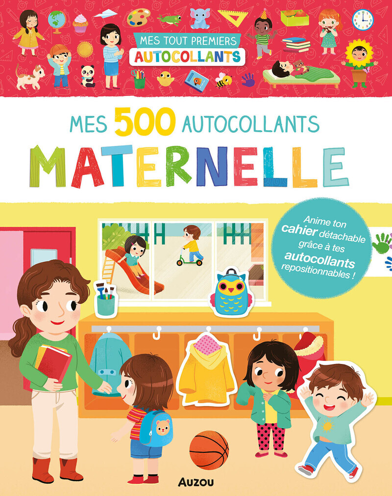 Mes tout premiers autocollants - 500 autocollants la maternelle -  - AUZOU