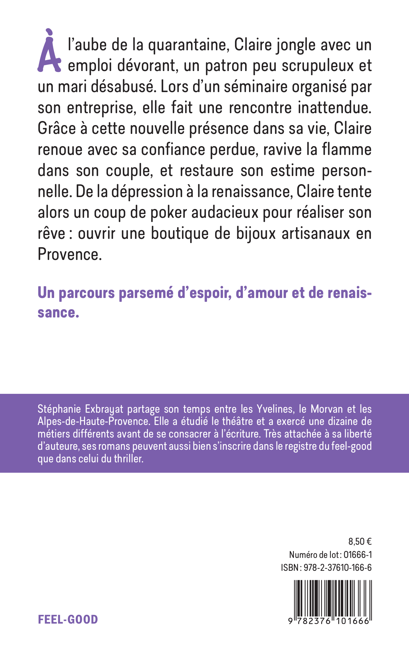 Le bonheur ne vient pas à ceux qui l'attendent assis - Stéphanie Exbrayat - DU 123