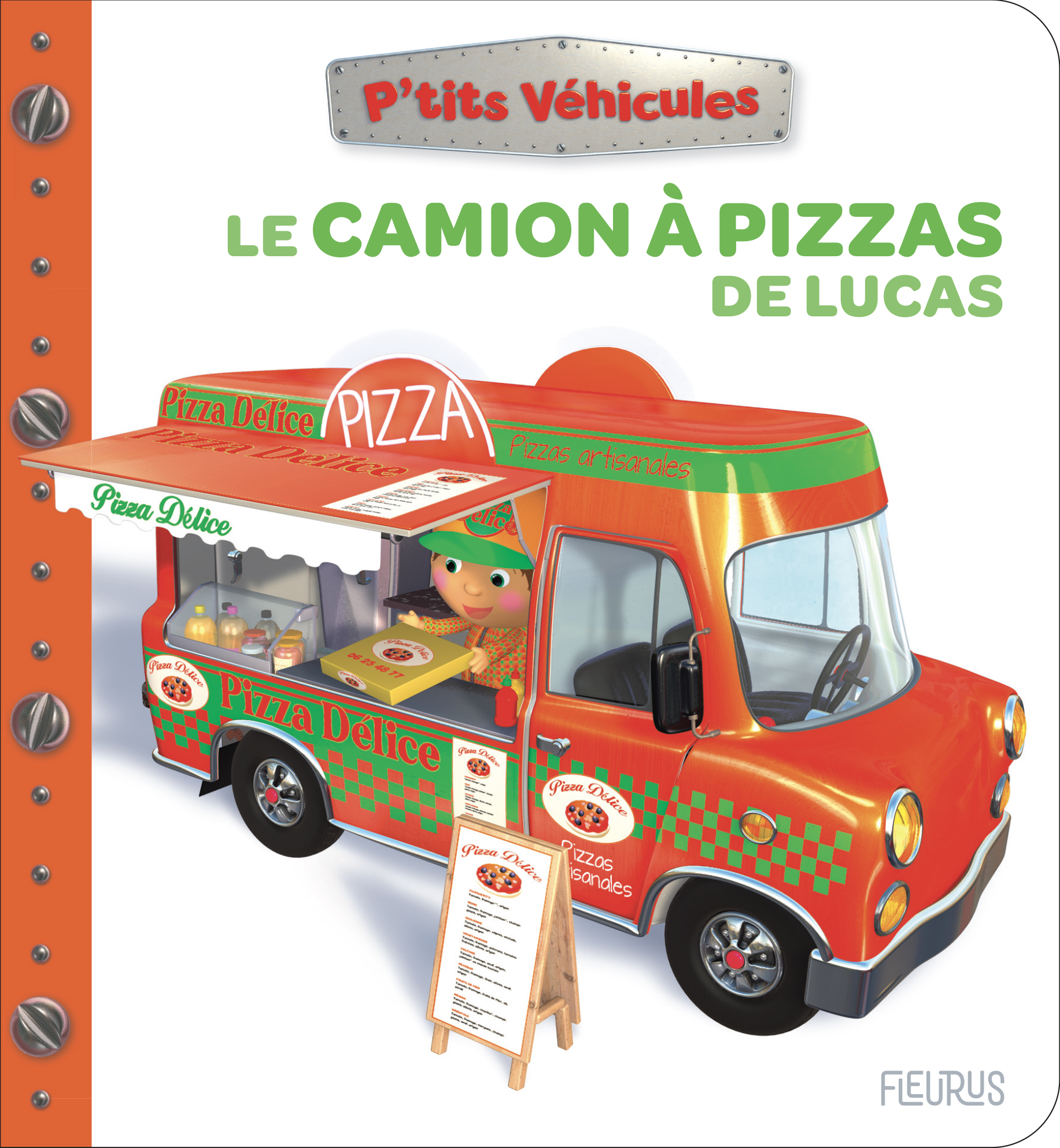 Le camion à pizza de Lucas - Nathalie Bélineau - FLEURUS
