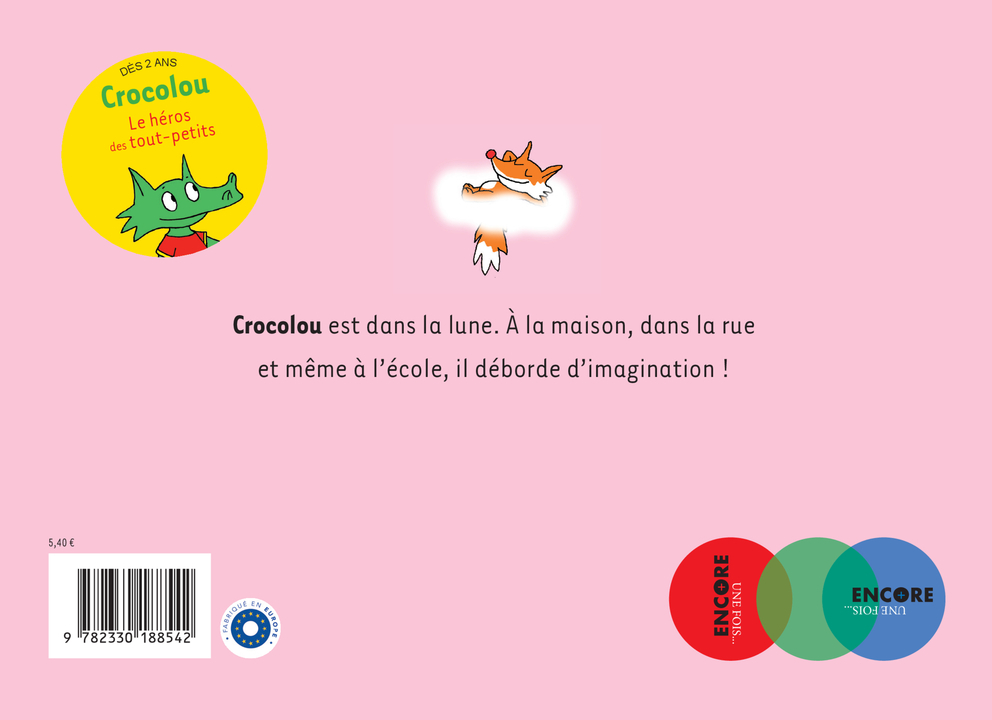 Crocolou est dans la lune - Ophélie Texier - ACTES SUD