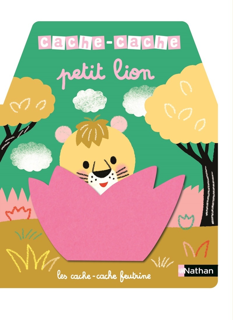 Cache-cache petit lion -  - NATHAN