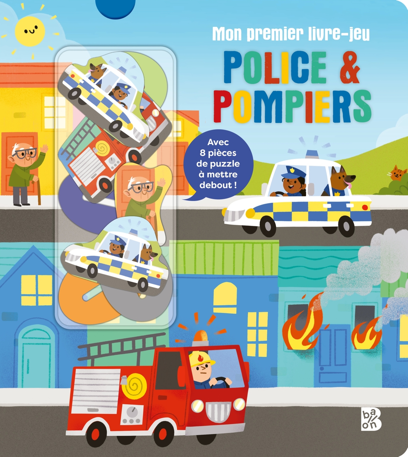 Mon premier livre-jeu : Police & pompiers -  - BALLON
