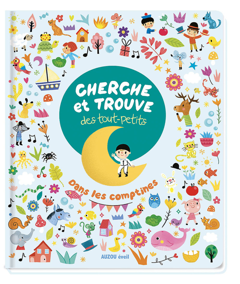 CHERCHE ET TROUVE DES TOUT PETITS - COMPTINES - AHRWEILLER LUCILE - AUZOU