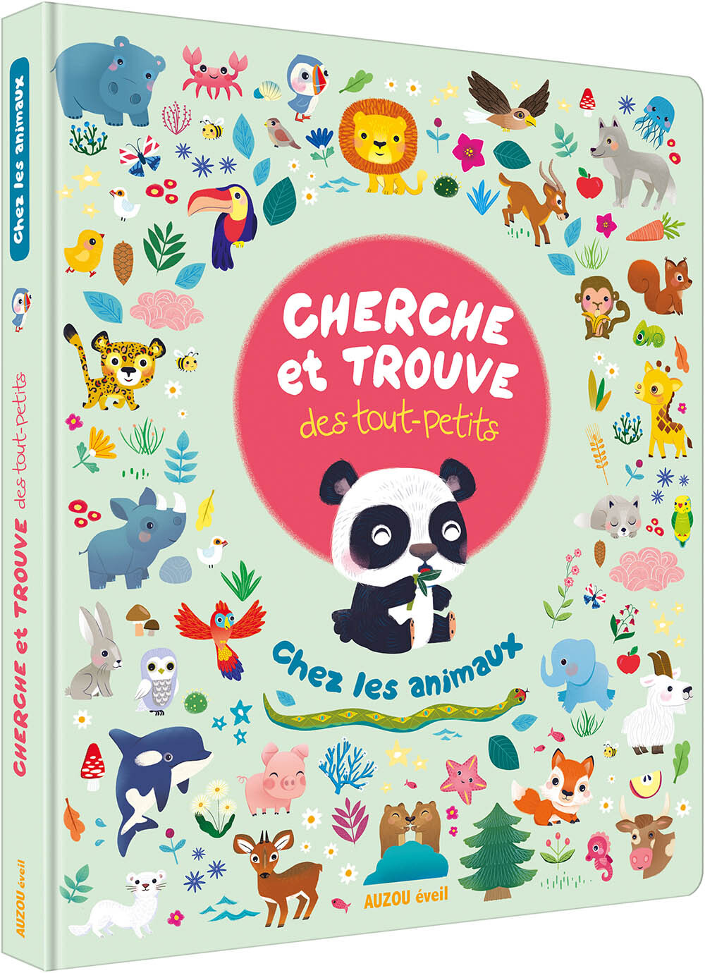 CHERCHE ET TROUVE DES TOUT PETITS - CHEZ LES ANIMAUX - ROHRBACH SOPHIE - AUZOU