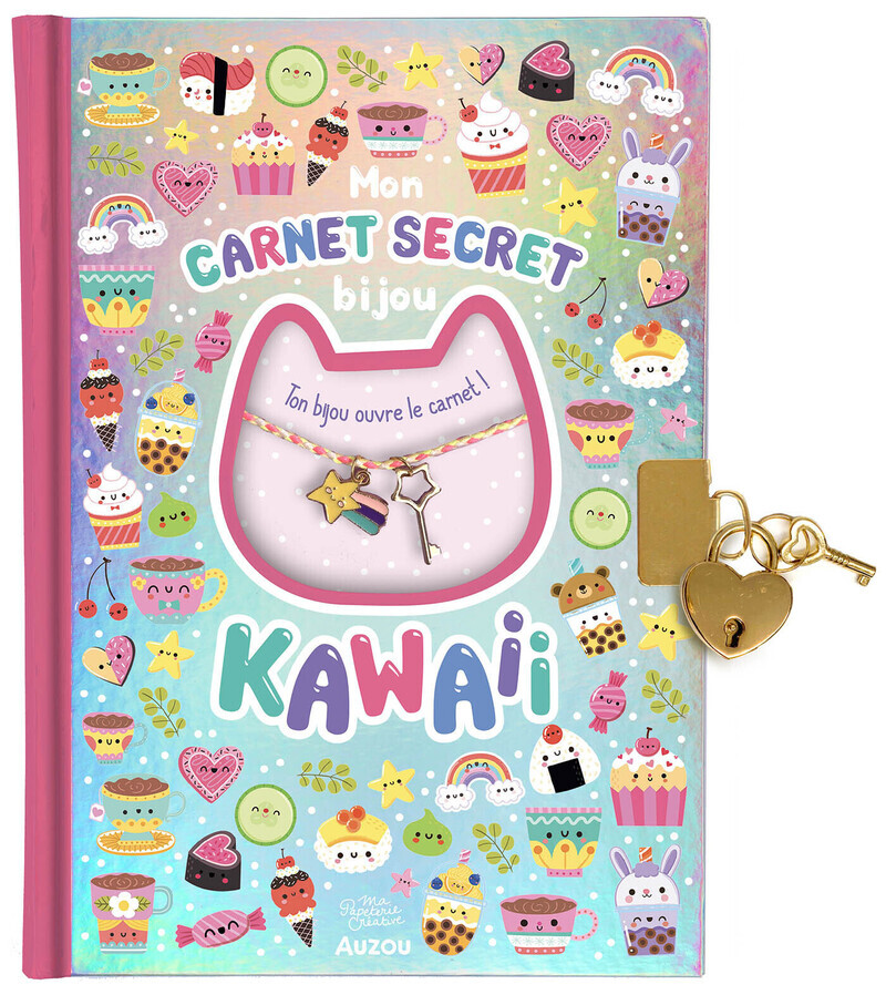 Mon carnet secret bijou kawaii -  - AUZOU