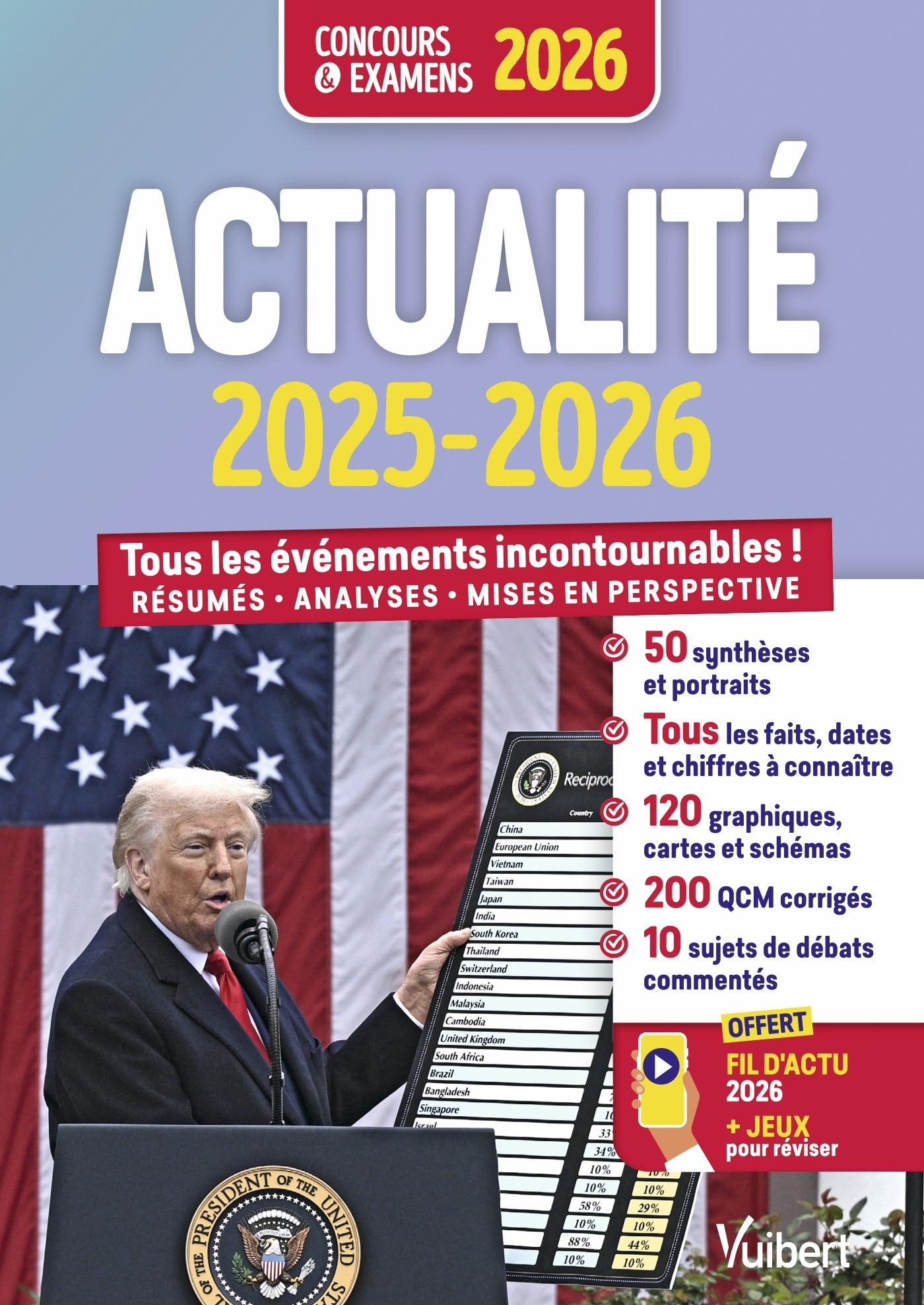Actualité 2025-2026 - Concours et examens - Fil d'actu 2026 et jeux interactifs offerts - Jérôme Calauzènes, Marion Le Calvez, Valérie Morin, Sophie Freiman, Yann Guillo, Eglantine Yelles, Benjamin Deloustal, Pierre Dumont, Léonard Vaché, Félix Vandenabee