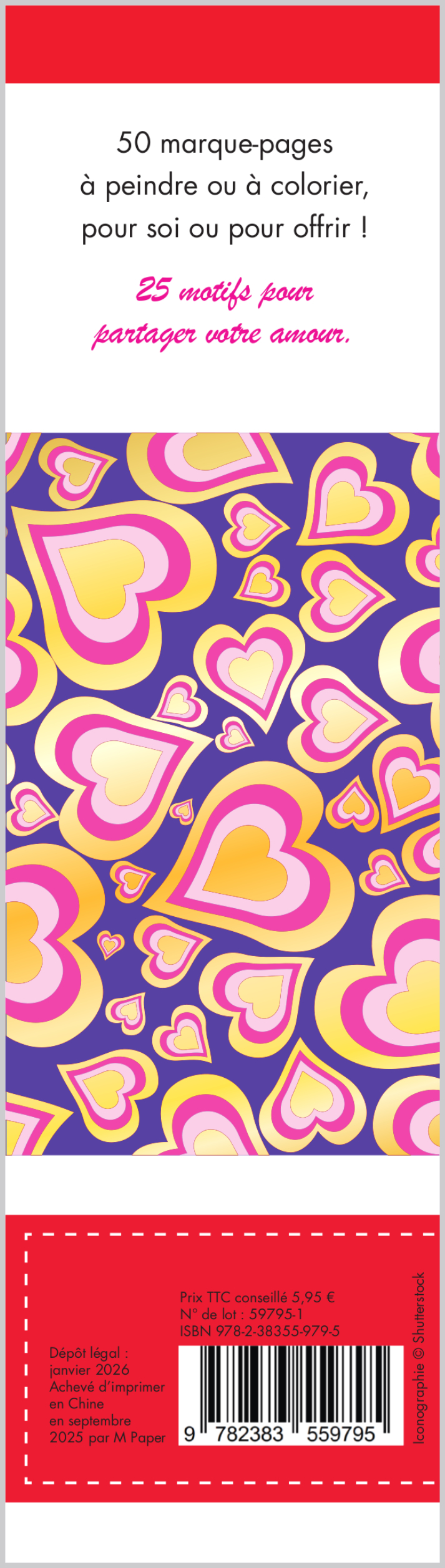 Marque-pages - Éternel Amour -  Collectif,  Collectif mll - MERCILESLIVRES