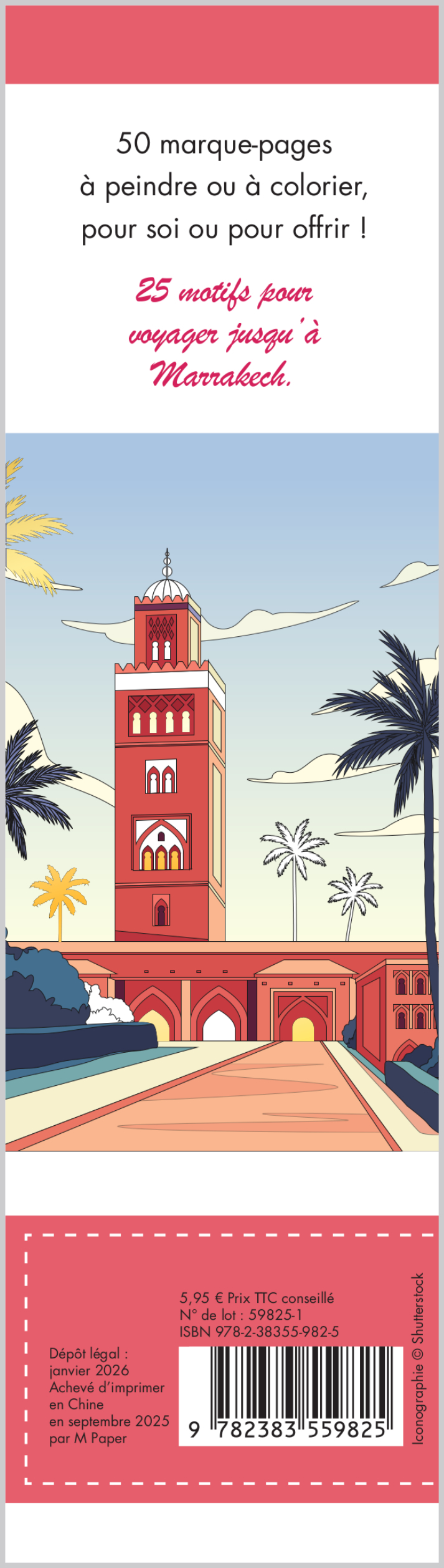 Marque-pages - Voyage à Marrakech -  Collectif,  Collectif mll - MERCILESLIVRES