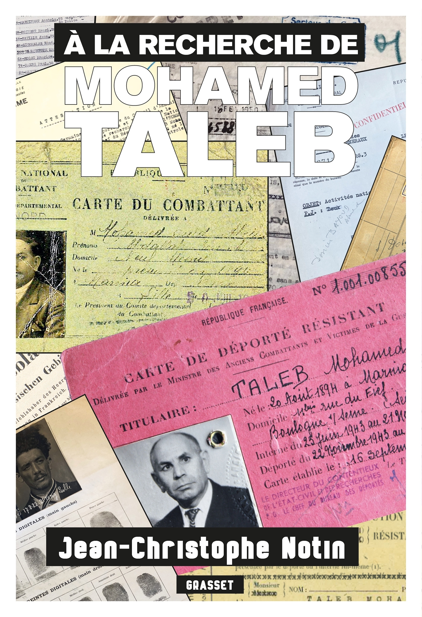 A la recherche de Mohamed Taleb - Jean-Christophe Notin - GRASSET