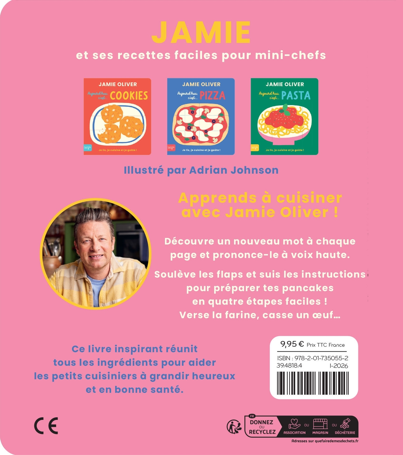 Aujourd'hui c'est pancakes par Jamie Oliver - Jamie Oliver - HACHETTE ENFANT