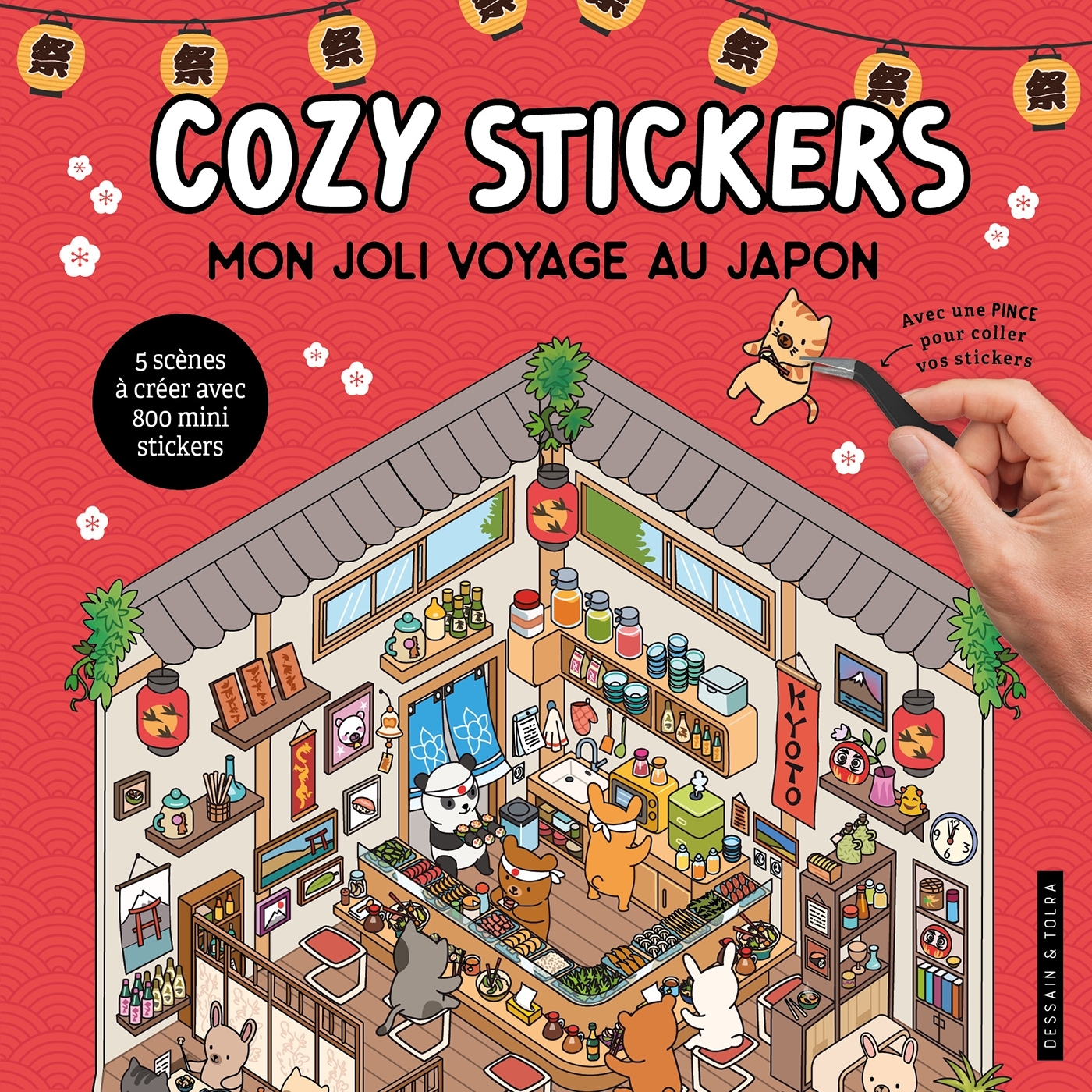 Cozy Stickers - Mon joli voyage au Japon -  - DESSAIN TOLRA