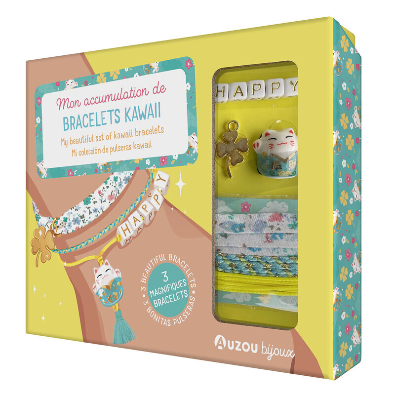 MON SUPERBE BIJOU - MON ACCUMULATION DE BRACELETS KAWAII - SHIILIA - AUZOU