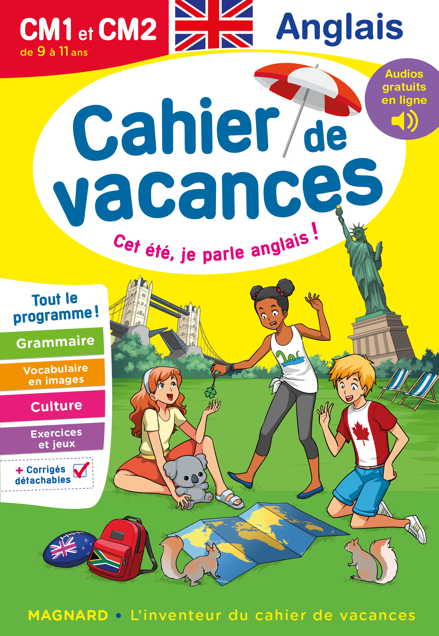 Cahier de vacances 2025, Anglais CM1 et CM2 - Sophie Boudin - MAGNARD