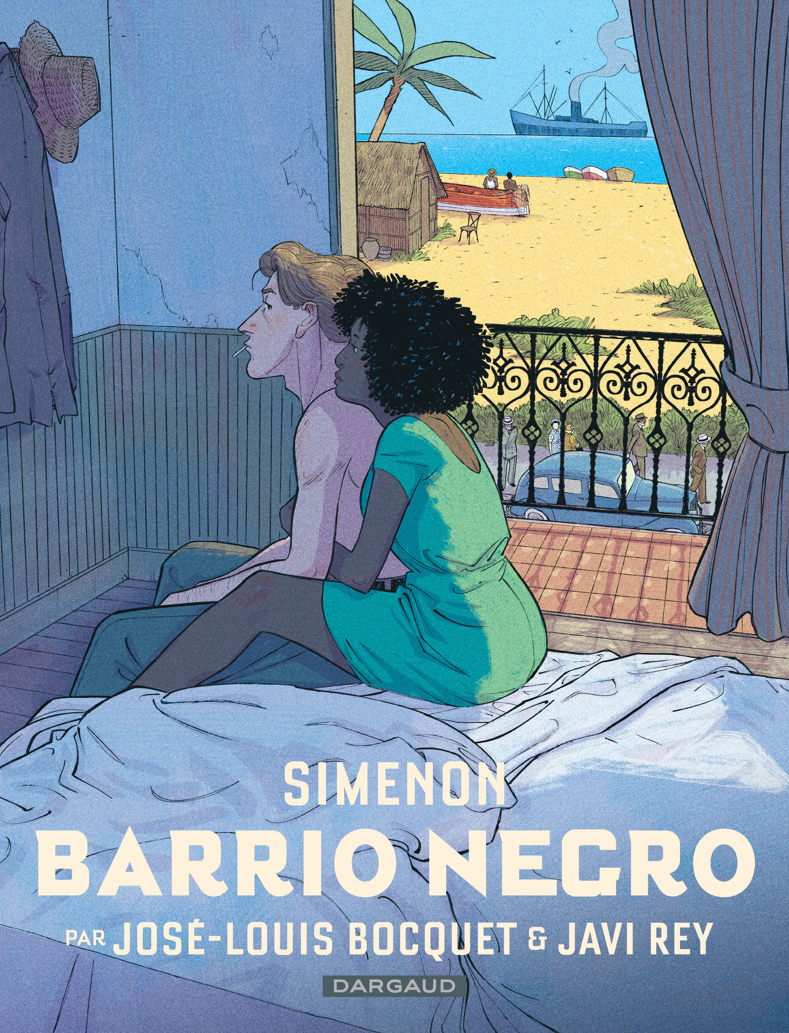 Collection Simenon, les romans durs - Barrio negro -  Bocquet José-Louis - DARGAUD