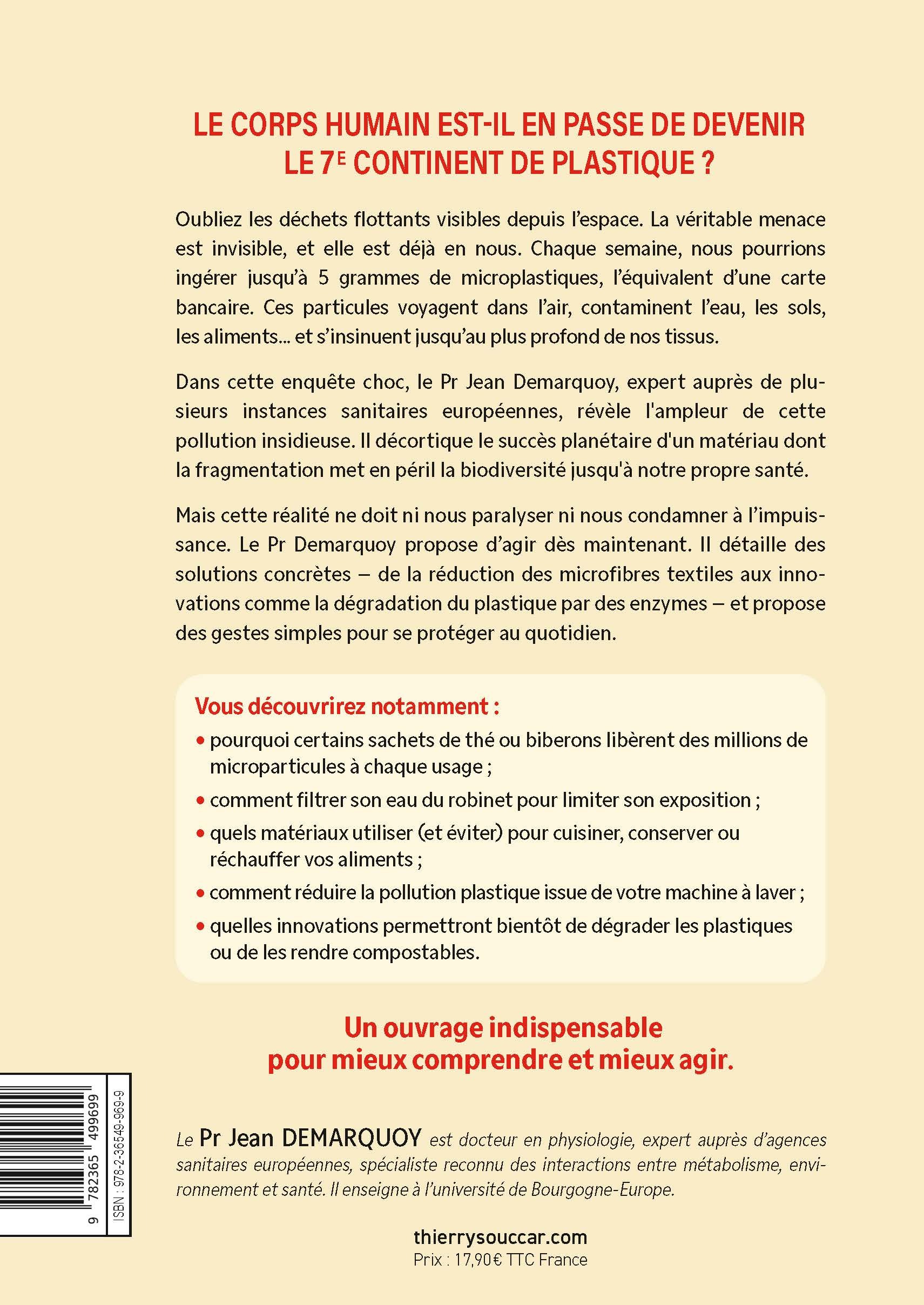 Micro-plastiques : notre santé en danger - Jean Demarquoy - THIERRY SOUCCAR