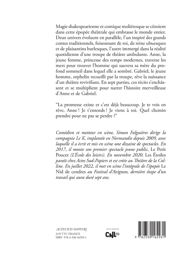 Le Nid de cendres - Simon Falguieres - ACTES SUD