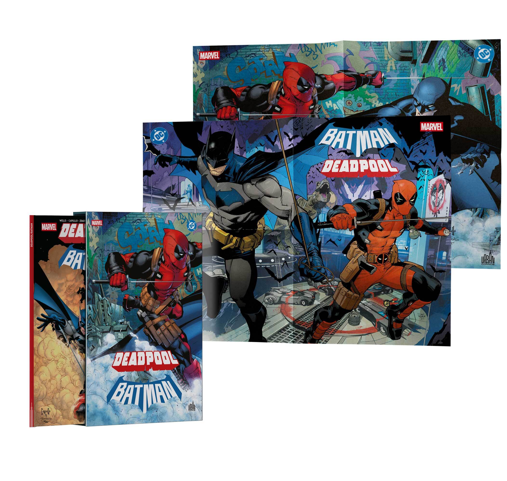 Coffret Deadpool Batman (inclus #1 + 2 posters) -  - URBAN COMICS