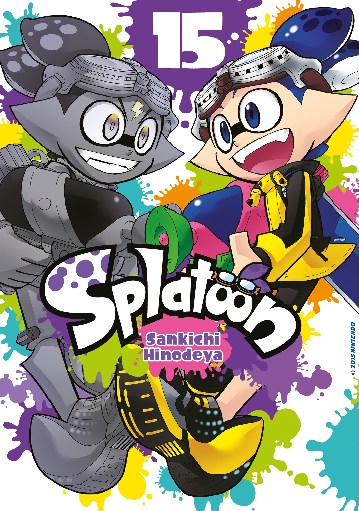 Splatoon - Tome 15 - Sankichi Hinodeya,  NINTENDO - SOLEIL