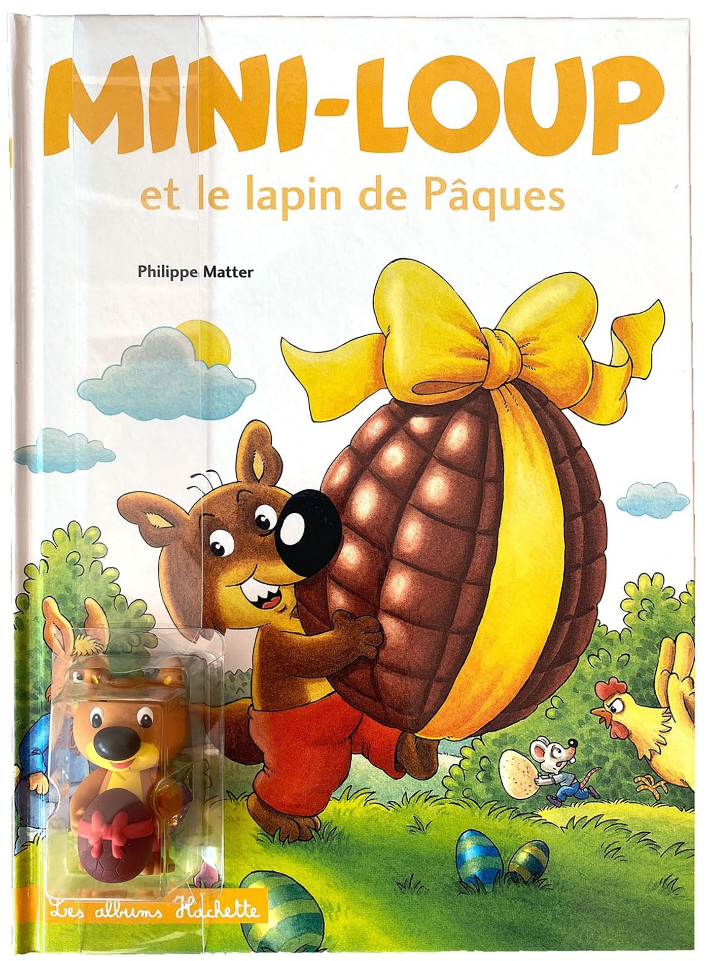 Mini-Loup et le lapin de pâques avec figurine - Philippe Matter - HACHETTE ENFANT