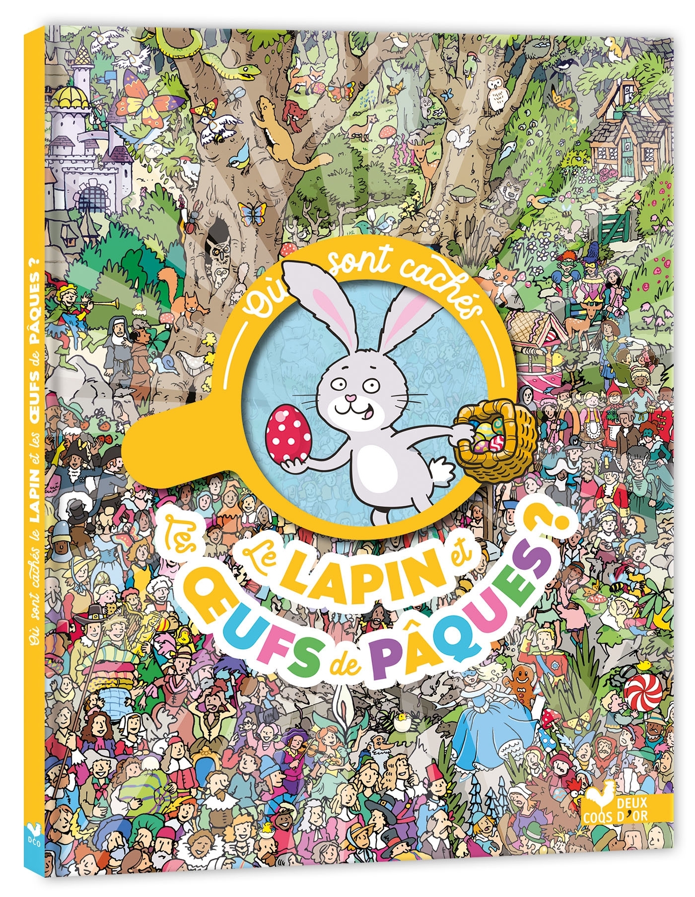 Où sont cachés le lapin et les oeufs de Pâques ? -  - DEUX COQS D OR
