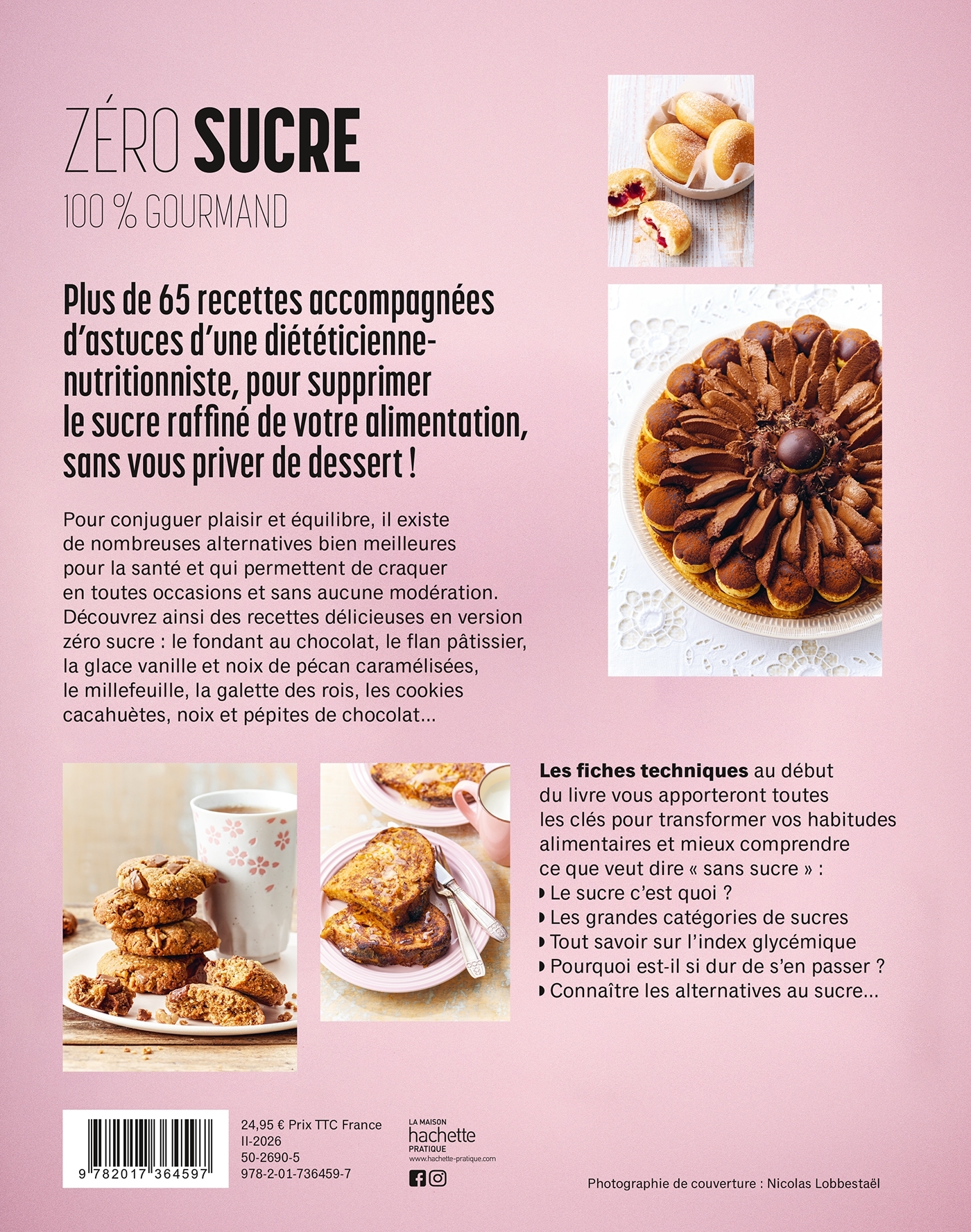 Zéro sucre 100% gourmand - Chloé Saada,  Nathalie Majcher - HACHETTE PRAT