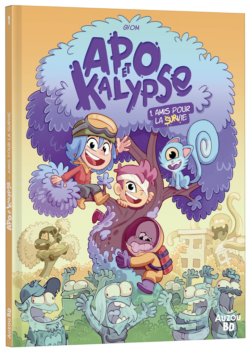 Apo & Kalypse - Tome 1 Amis pour la (sur)vie ! -  Gyom - AUZOU