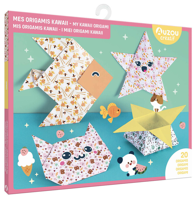 Mes origamis kawaii - 20 origamis -  - AUZOU