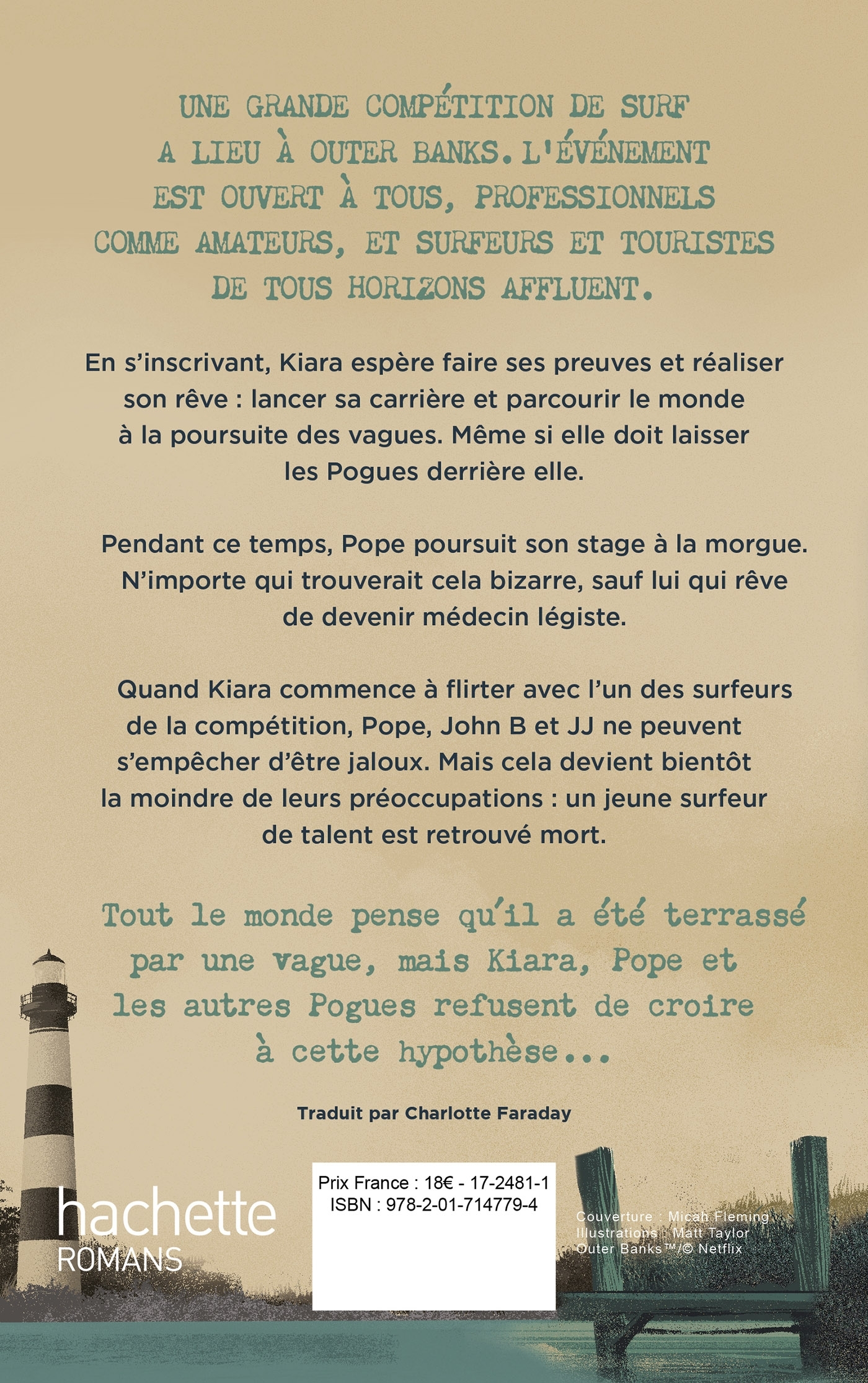 Outer Banks - Un spin-off inédit de la série Netflix - Jay Coles - HACHETTE ROMANS