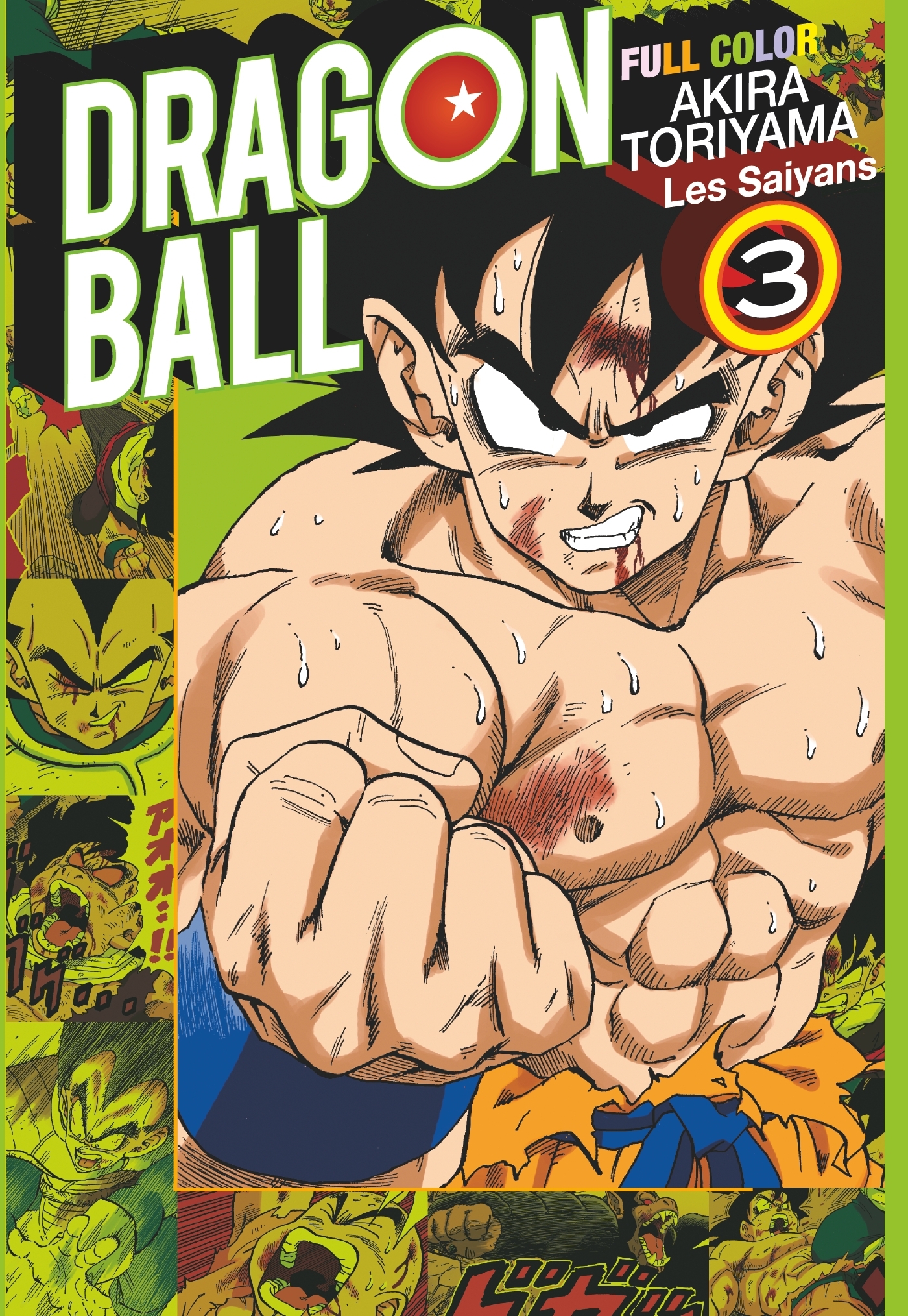 Dragon Ball - Full Color - Les Saiyans - Tome 03 - AKIRA  TORIYAMA - GLENAT