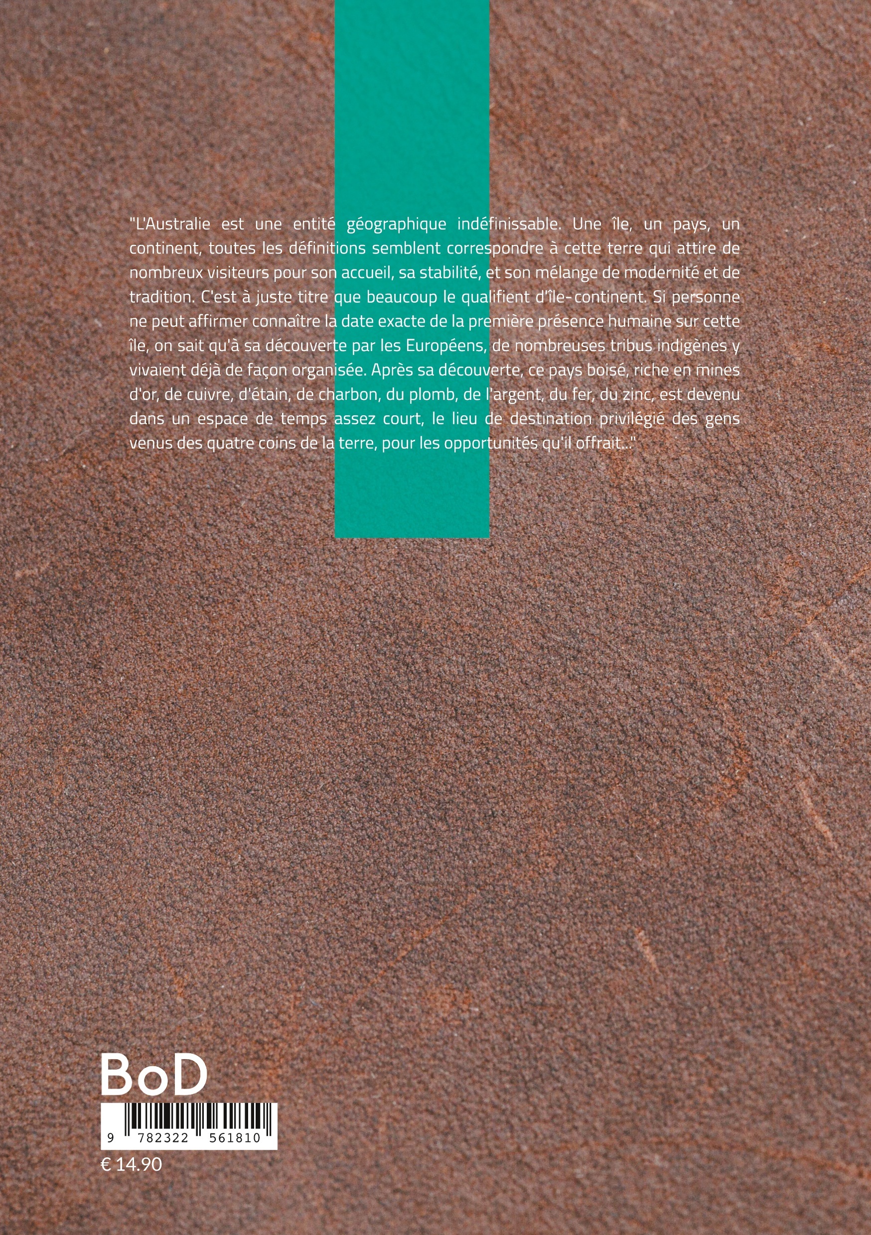 Histoire de l'Australie : Colonisation et développement de l'île-continent -  BLERZY HENRI, Henri Blerzy - BOOKS ON DEMAND