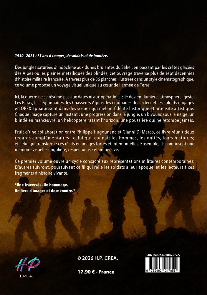 Armée de Terre 1950 - 2025 - Philippe Hugounenc - HUGOUNENC PHIL