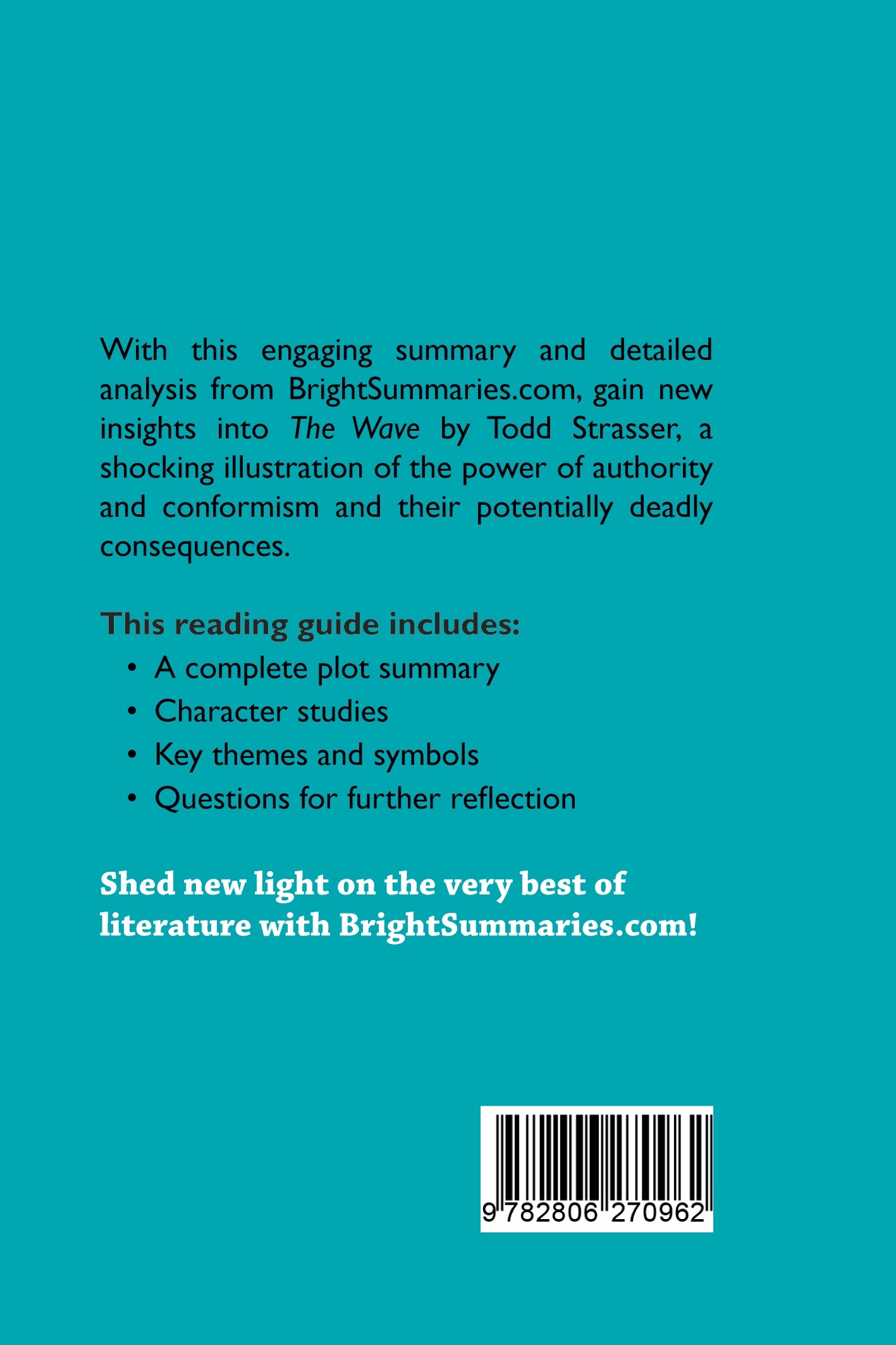 The Wave by Todd Strasser (Book Analysis) -  Bright Summaries - BRIGHTSUMMARIES