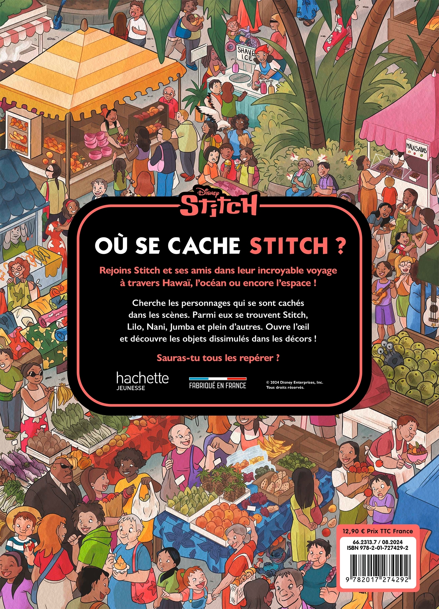 STITCH - Où se cache Stitch ? - Cherche et trouve - Disney - XXX - DISNEY HACHETTE